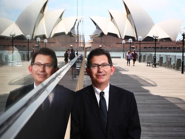 25/1/18: Ian Jacobs, Vice Chancellor, UNSW. He has been appointed new chair of the Group of Eight, the association of research intensive unis. Pictured at The Rocks in Sydney.John Feder/The Australian.