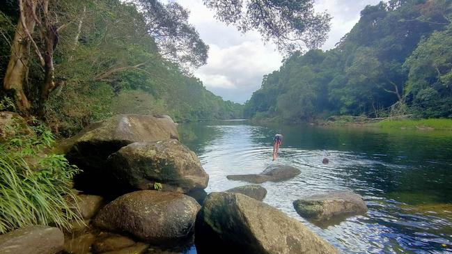 The Mulgrave River flows through the Goldsborough Valley, south of Cairns. Picture: Peter Carruthers