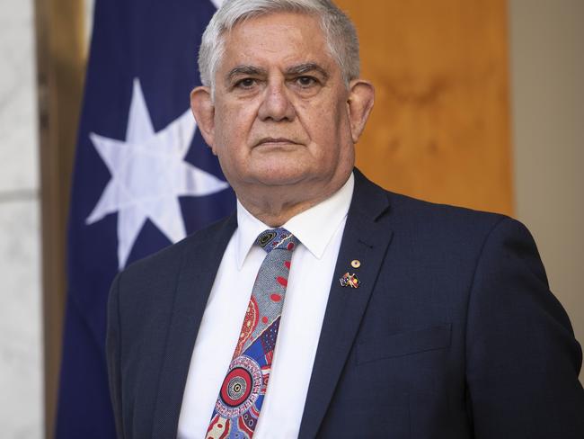 CANBERRA, AUSTRALIA-NCA NewsWire Photos 30 JULY 2020: Prime Minister Scott Morrison, Minister for Indigenous Australians Ken Wyatt and the Lead convenor of the Coalition of Peaks Pat Turner announced and release the National Agreement on Closing the Gap at press conference in Parliament House in Canberra. Picture: NCA NewsWire / Gary Ramage