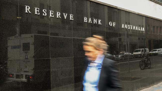 The Reserve Bank of Australia head office in Sydney. Picture: AAP