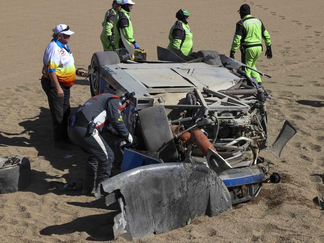 LIQUI MOLY Bathurst 12 Hour, Driver Keith Kassulke has been cleared of major injuries after his dramatic Practice 4 crash in Bathurst., Kassulke crashed out of final Friday practice after a high speed accident at The Chase. Pic credit: Mick Koroleff