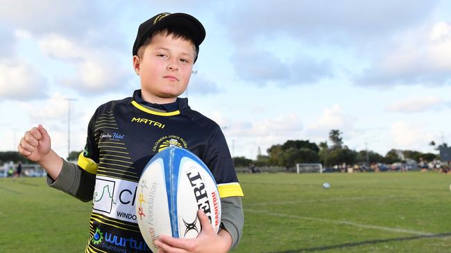 Sunshine Coast inclusion rugby union star Lachie Herbet. Picture: Patrick Woods.