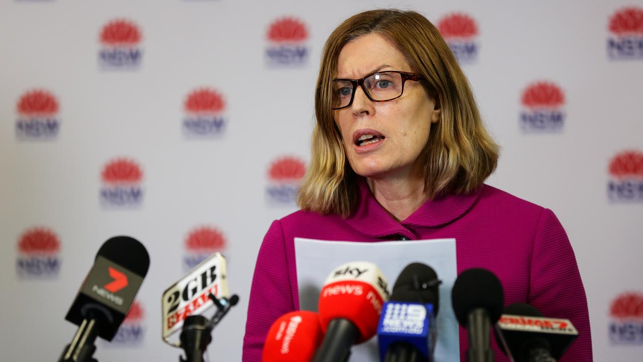 Dr Kerry Chant announced 10 new cases on Thursday, bringing the state’s total to 3338. Picture: NCA Newswire/Gaye Gerard