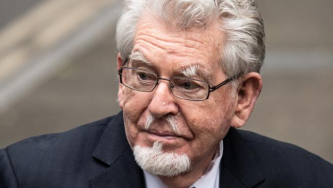 Former television entertainer Rolf Harris arrives at Southwark Crown Court today in London, England. Picture: Carl Court/Getty