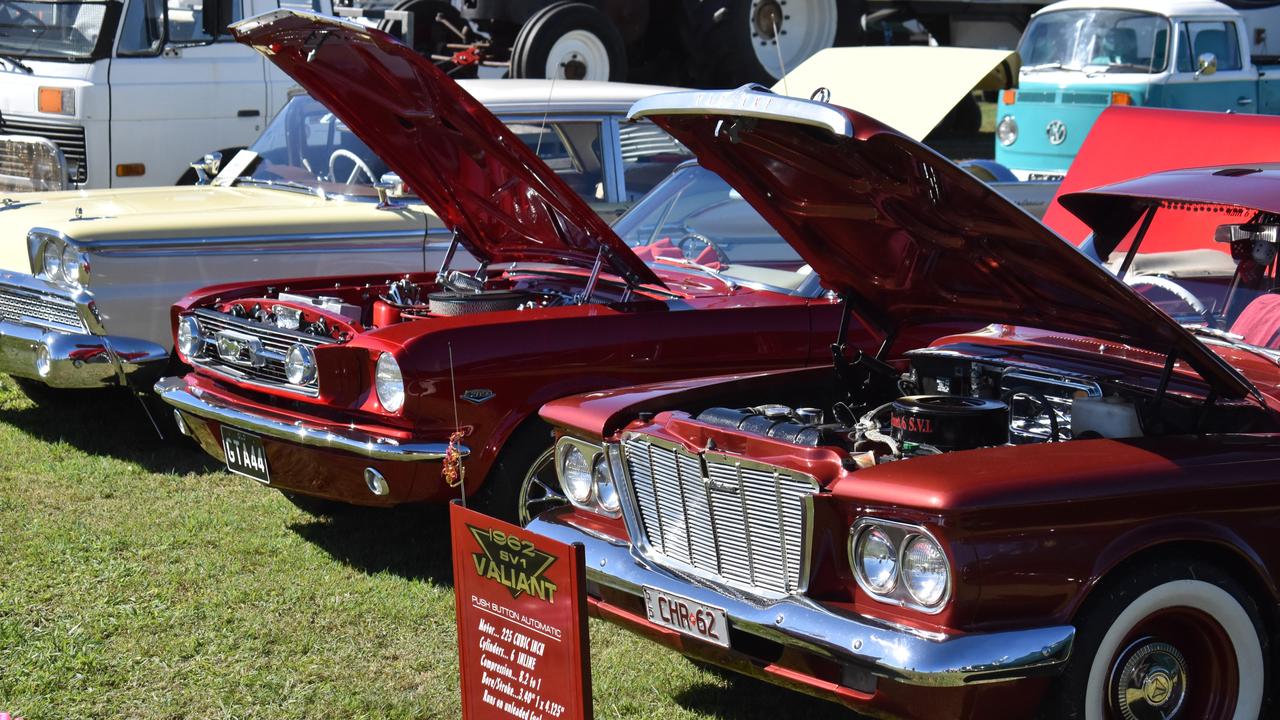 Classic cars on display at Show Whitsunday. Picture: Kirra Grimes