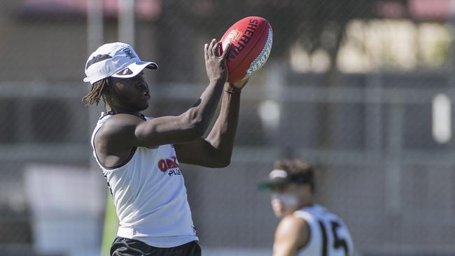 Martin Frederick is set to enter his second season on Port’s rookie list. Picture: Simon Cross