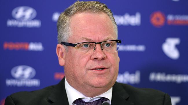 FFA head of leagues Greg O’Rourke. Picture: AAP