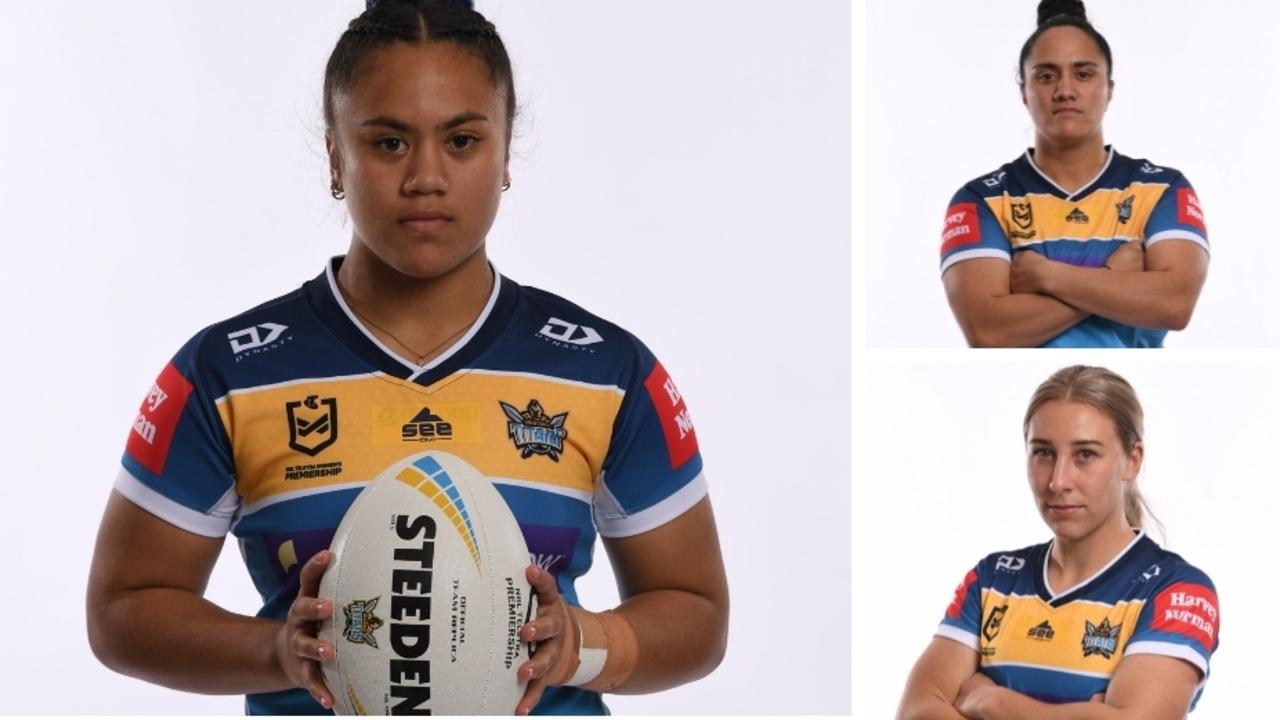 Official Telstra Women's Premiership profile of Karina Brown for Gold Coast  Titans Women