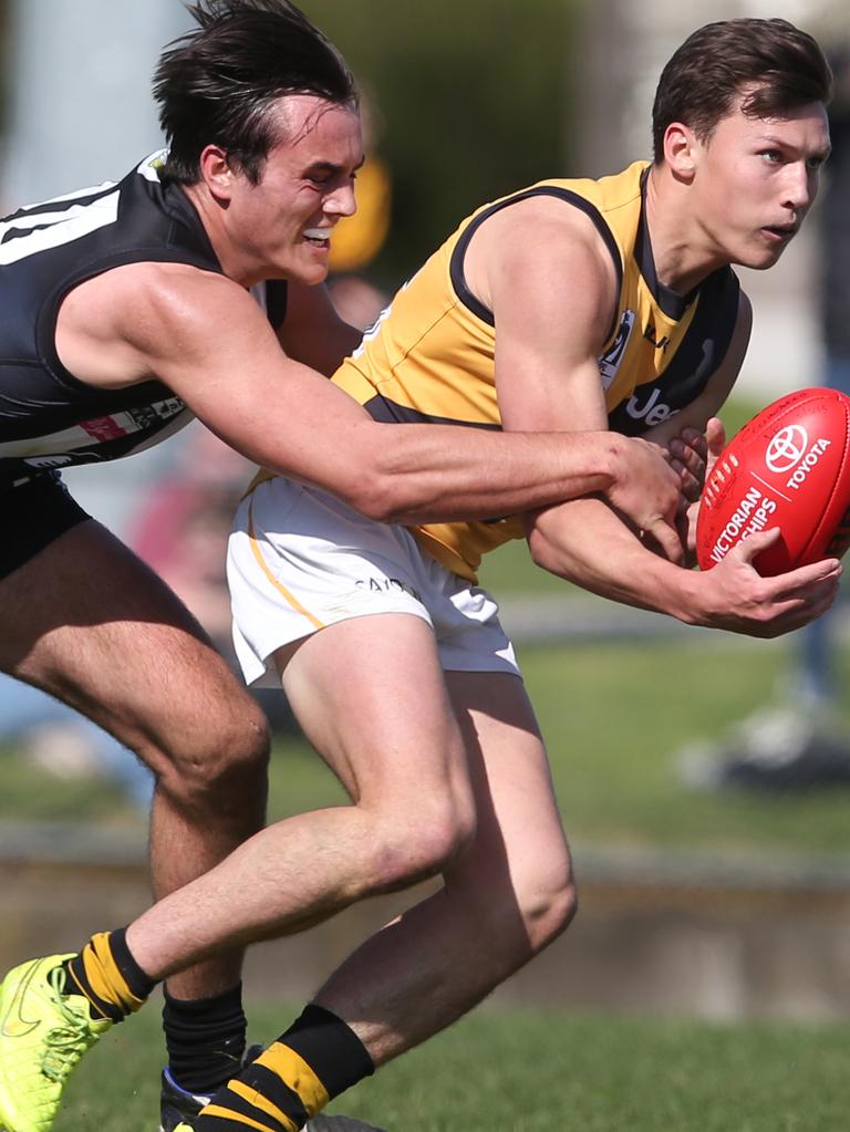 Anthony Scott in action for Richmond’s VFL side.