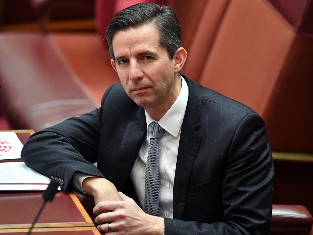 Simon Birmingham’s request for a meeting with China has been ignored. Picture: Getty Images