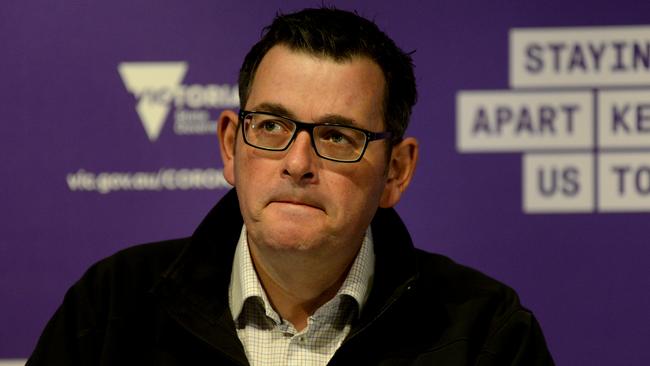 Victorian Premier Daniel Andrews. Picture: Andrew Henshaw