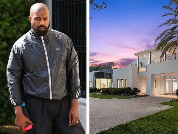 Inside Kanye West's $53m Beverly Hills home. Picture: Realtor