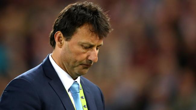 Laurie Daley has been sacked Blues coach.