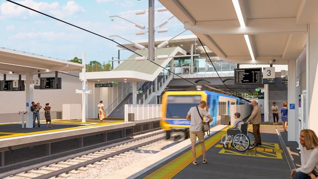 A render of the new Union Station platforms.