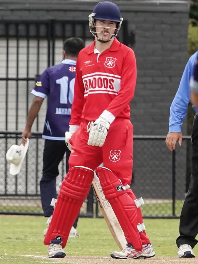 DDCA: Springvale South batter Mitchell Forsyth. Picture: Valeriu Campan