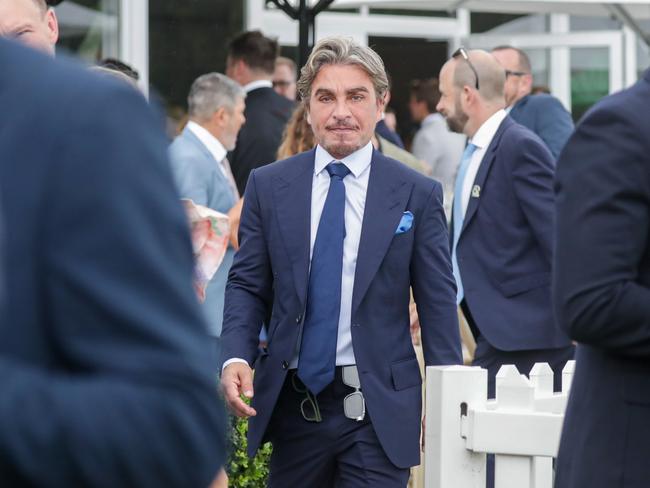 John Ibrahim joins revellers at The Everest. Picture: NewsWire / Christian Gilles