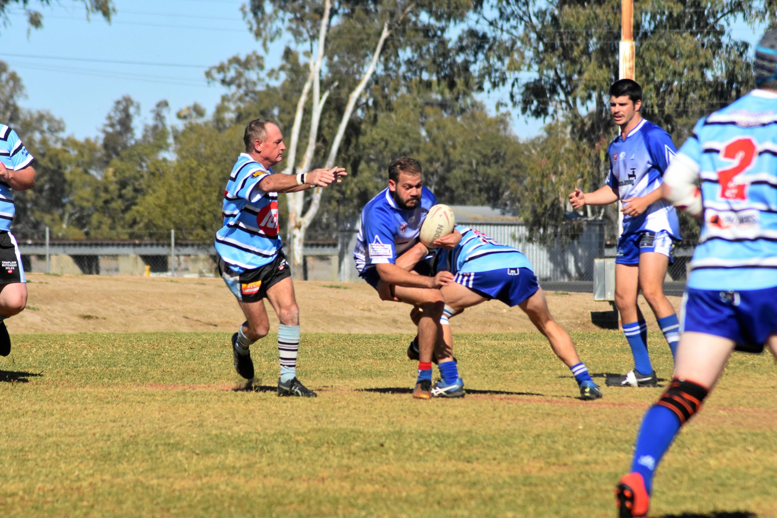 Roma Cities v Miles/Taroom/Wandoan. Reserve grade. Picture: Jorja McDonnell