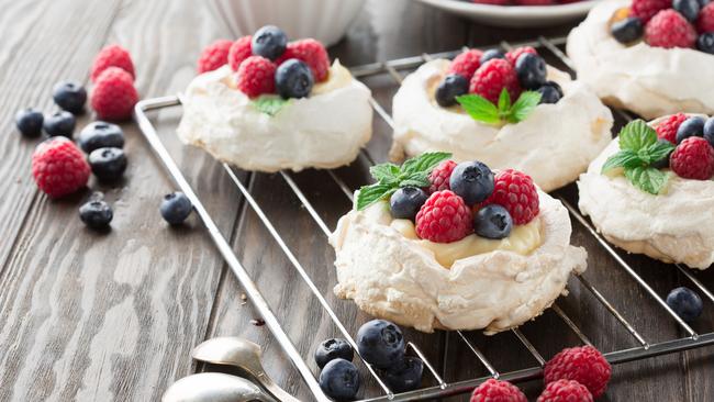 Pavlova is among more than 50 items being added to Princess’s menu. Picture: iStock.