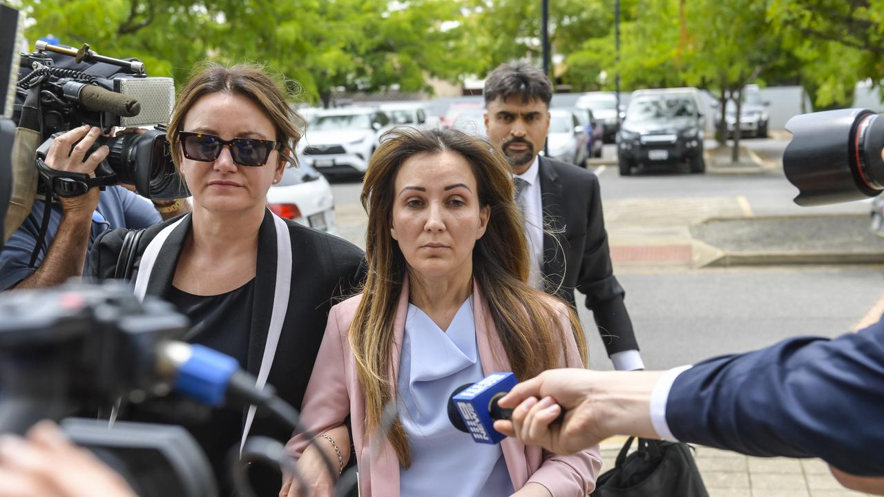 Ms Stara did not speak outside court but released a statement about the incident on Saturday. Picture: NCA NewsWire / Roy VanDerVegt
