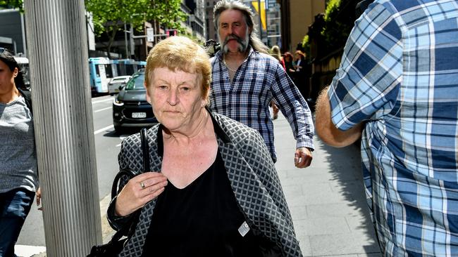 Cathrina Cahill’s parents leave the NSW Supreme Court in Sydney today. Picture: AAP Image/Brendan Esposito