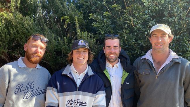 The boys having fun at Dubbo Kangaroos Rugby Club Ladies Day. Photo: Tijana Birdjan