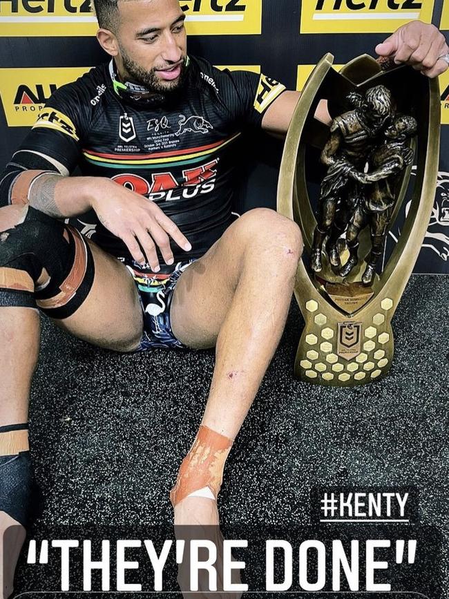 Penrith back-rower Viliame Kikau took a swipe at critics who thought the Panthers were ‘done’ after losing in the first week of the finals.