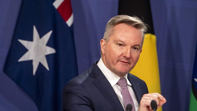 Energy Minister Chris Bowen. Picture: NewsWire / Jeremy Piper