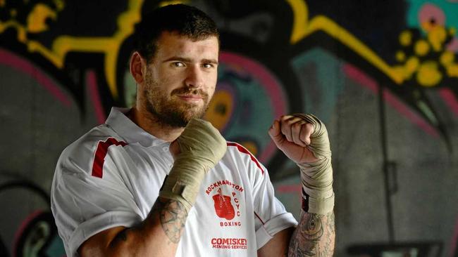 Sam Walker was a successful heavyweight named as last year&#39;s Qld Amateur Boxer. Picture: Allan Reinikka ROK230715aboxer1