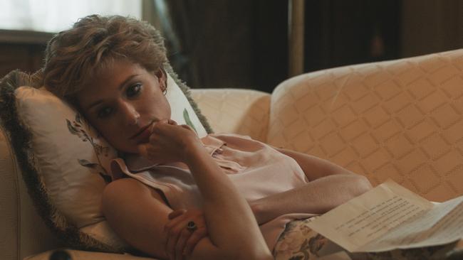 Australian actor Elizabeth Debicki plays Princess Diana in series five. Picture: Netflix