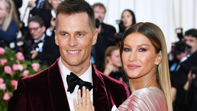 NEW YORK, NEW YORK - MAY 06: Gisele BÃ¼ndchen and Tom Brady attend The 2019 Met Gala Celebrating Camp: Notes on Fashion at Metropolitan Museum of Art on May 06, 2019 in New York City. (Photo by Dimitrios Kambouris/Getty Images for The Met Museum/Vogue)