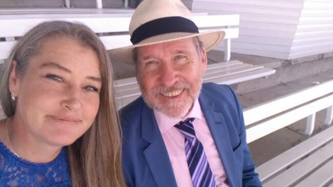 Ipswich West MP Jim Madden and his then girlfriend Sarah Grist. Picture: Sarah Grist