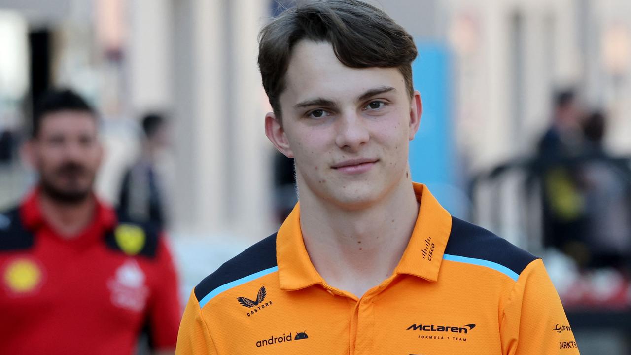 McLaren's Australian driver Oscar Piastri in the paddock