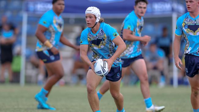 Zane Farrell for the Titans. Picture: DC Sports Photography