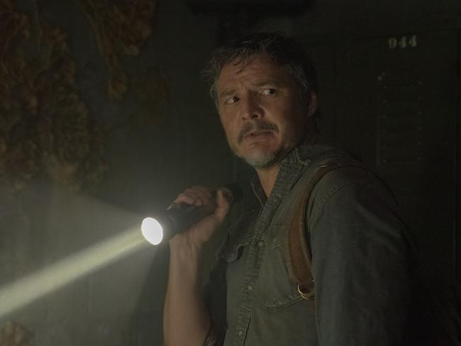 Pedro Pascal in a scene from The Last Of Us.