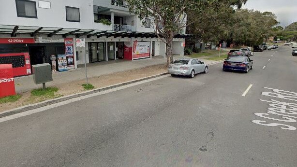 The 77-year-old Narrabeen woman was crossing South Creek Rd at Wheeler Heights, near the post office, when hit by a Toyota ute. Picture: Google Maps