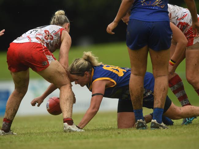 Wanderers' defence was put under relentless pressure on Australia Day. Picture: (A)manda Parkinson.