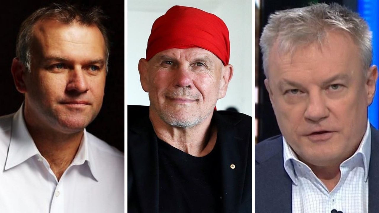 Jim Wilson, Peter FitzSimons and Paul Kent have reacted to the anthem backflip.