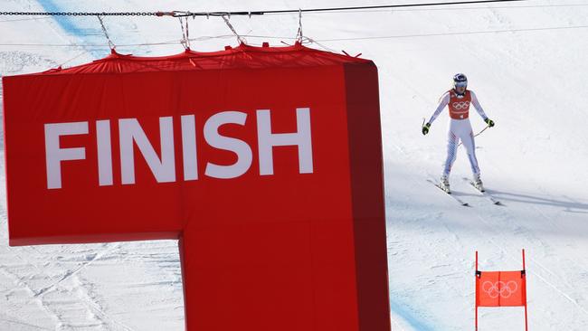 Lindsey Vonn is nearing the end of a glittering ski career. Picture: AP