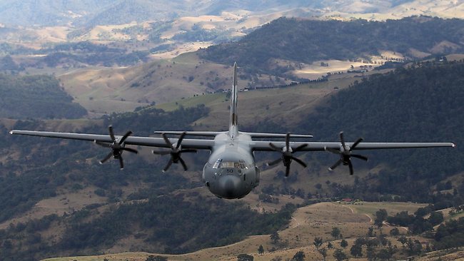 Hercules fly over Sydney Harbour to mark 70th anniversary of the No 37 ...