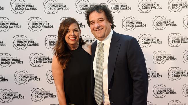 Jane Kennedy and Mick Molloy. Picture: Lawrence Pinder