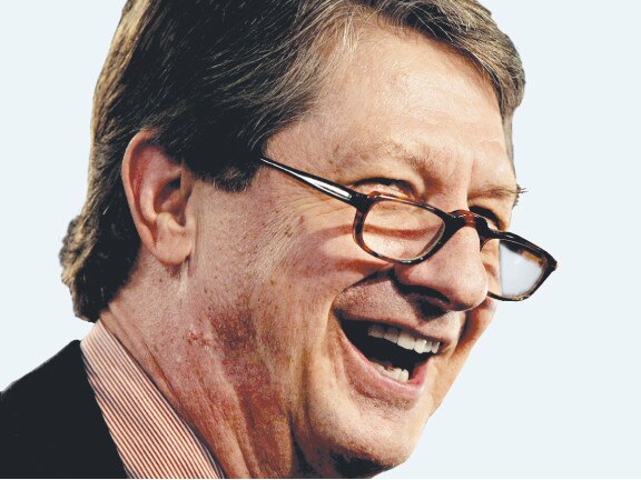 American political satirist, journalist and writer PJ O'Rourke.