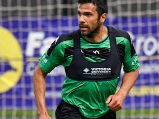 Nikolai Topor-Stanley at Western United training. Picture: WUFC