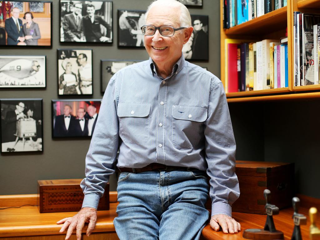 Brian Henderson at home in 2013.