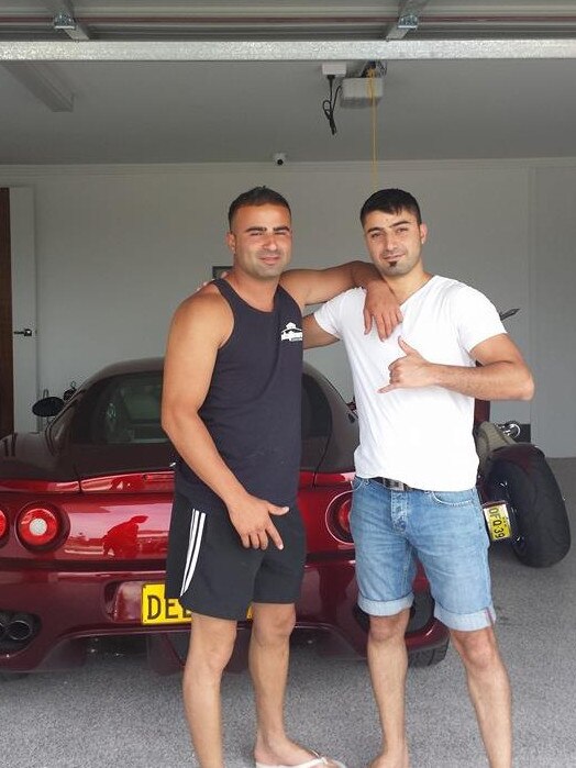 Bilal Omari, right, pictured with cousin and co-offender Youssef Jabal, formed part of a Canberra drug importing gang.