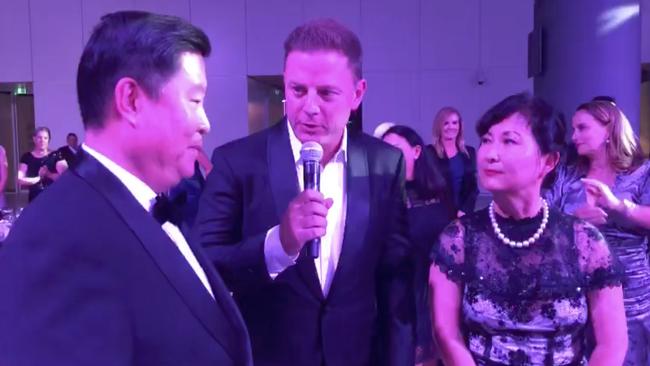 Ben Fordham emcees the Charlie Teo Foundation’s Rebel Ball. Picture: Supplied