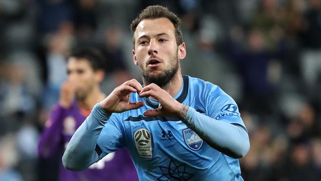 Will Adam Le Fondre stay at Sydney FC? Picture: Phil Hillyard