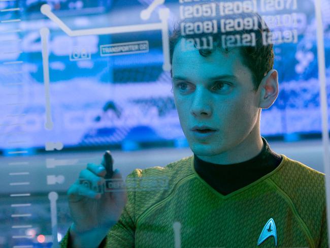 Anton Yelchin became a global star after his role as Chekov in the Star Trek films. Picture: Supplied