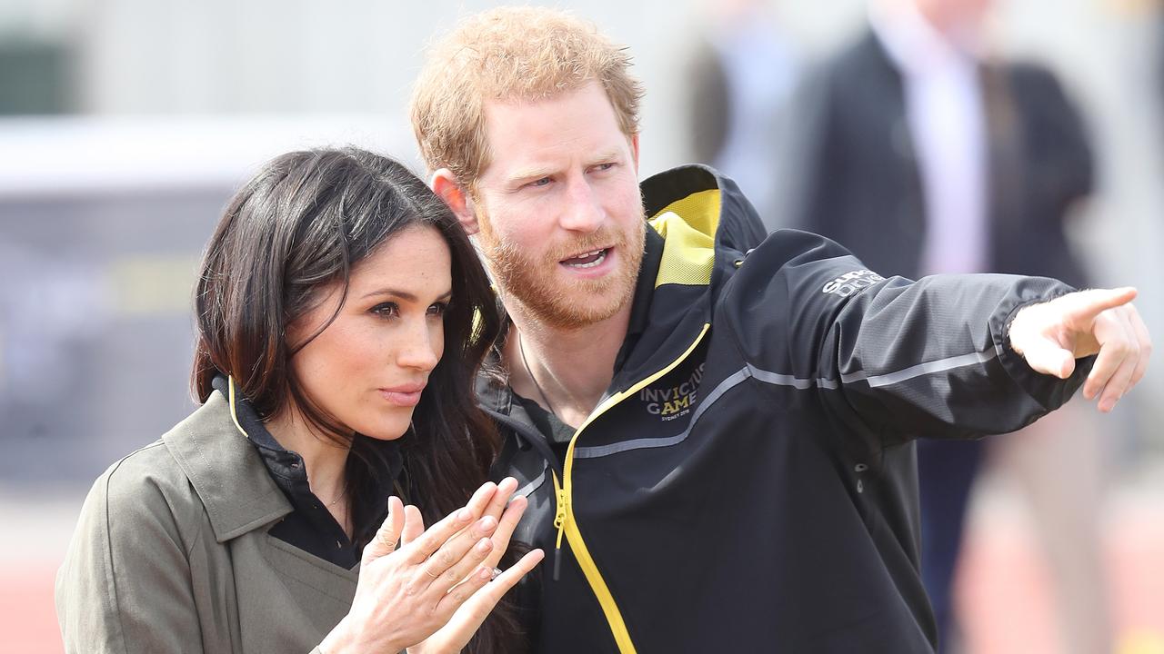 Harry and Meghan attend trials for the last Invictus Games. Picture: Chris Jackson/Getty Images