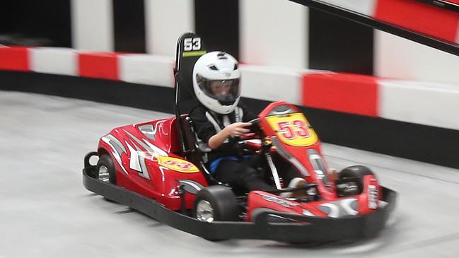 Karting will be among the main attractions at the Bankstown Airport entertainment centre.