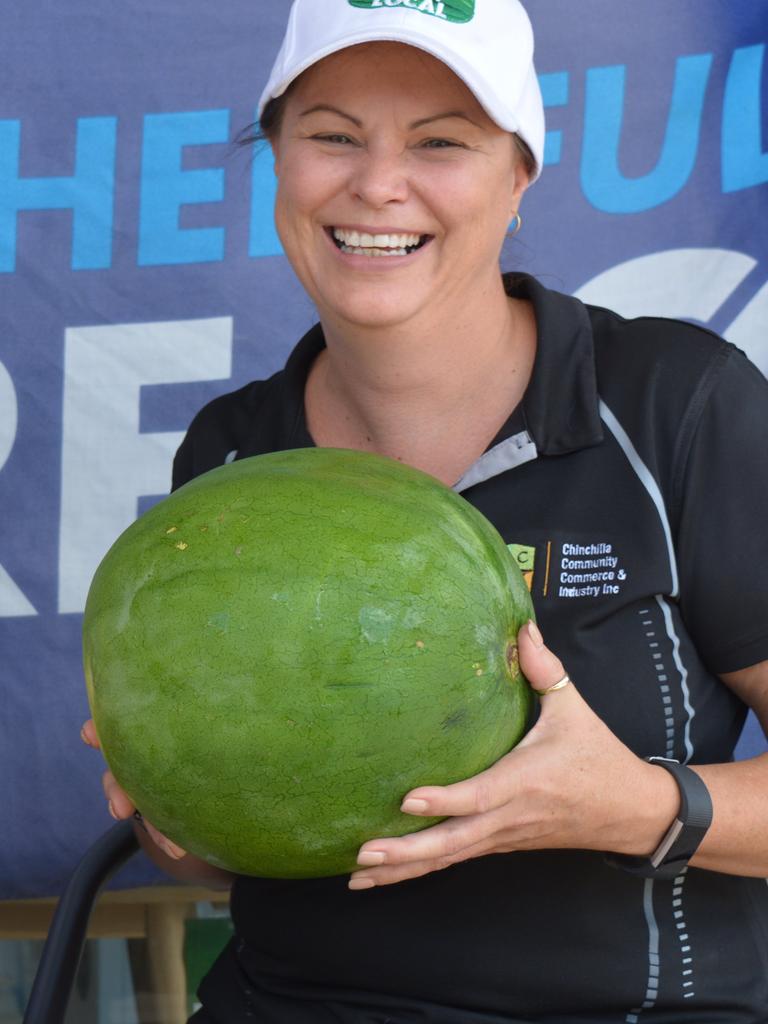 Former Chinchilla Chamber and Commerce event manager Gaye Kathleen Smith at an event in 2017 - five years before she was charged with stealing from the CCCI. Picture: Supplied